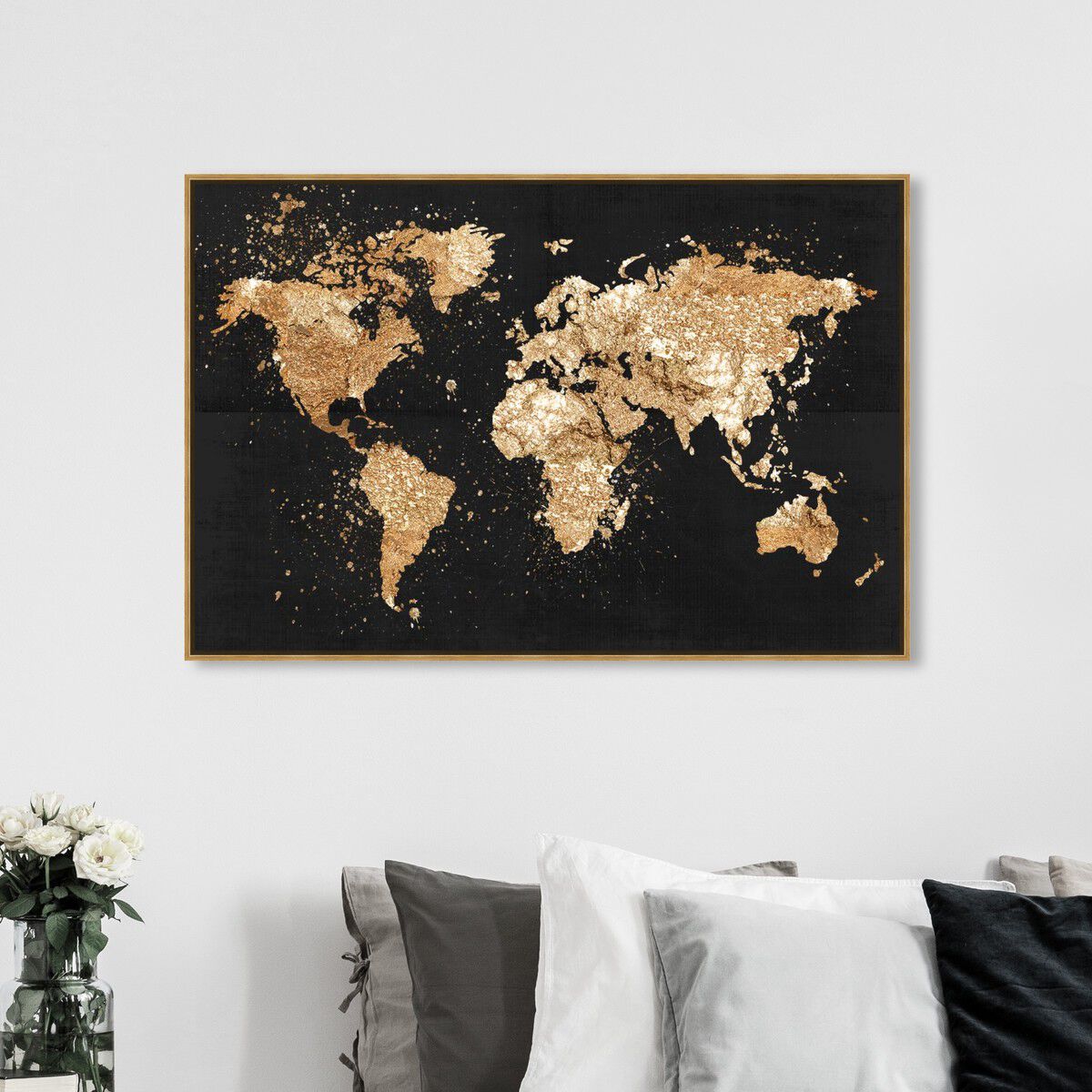 54x36/Framed Canvas/PSGLD