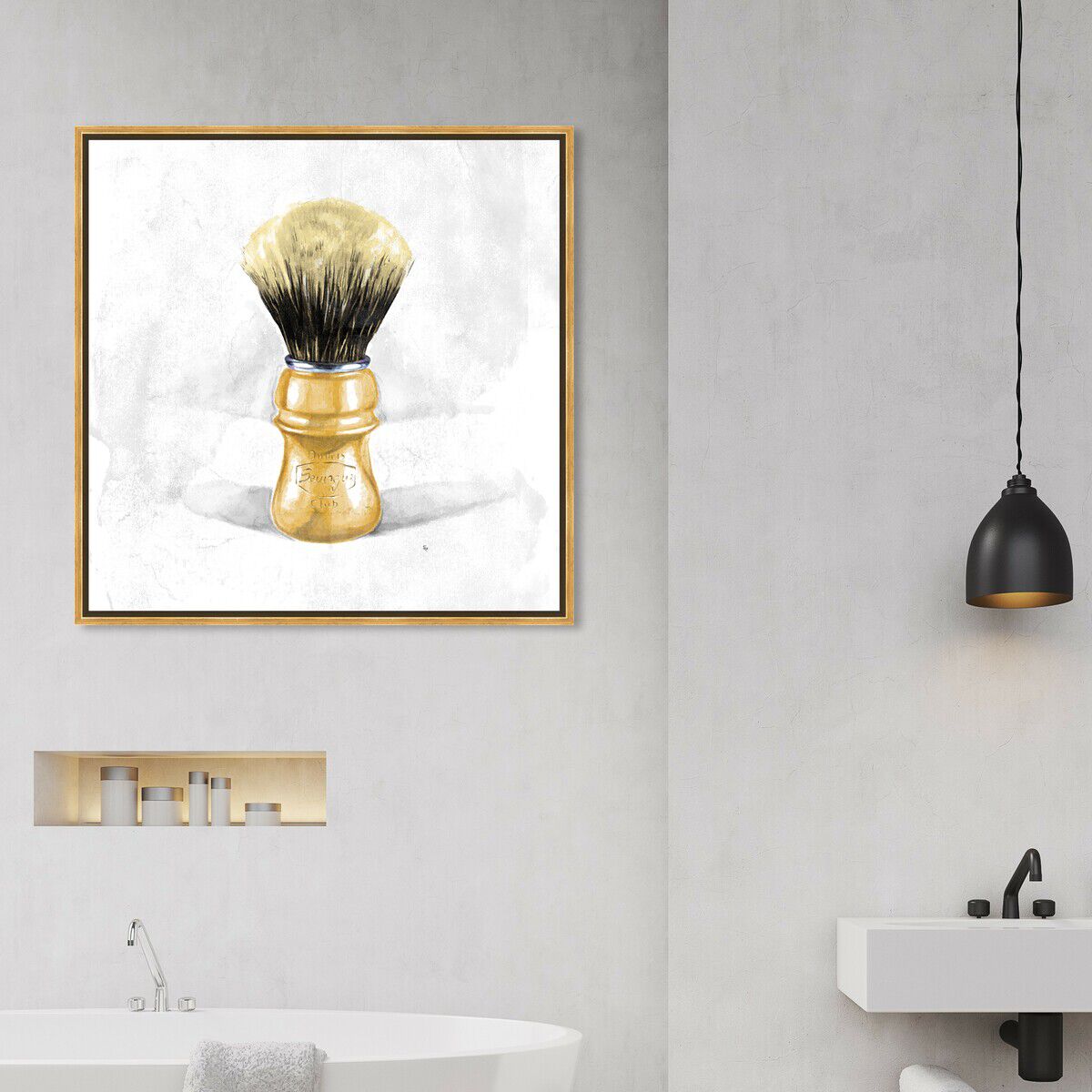 40x40/Framed Canvas/PSGLD