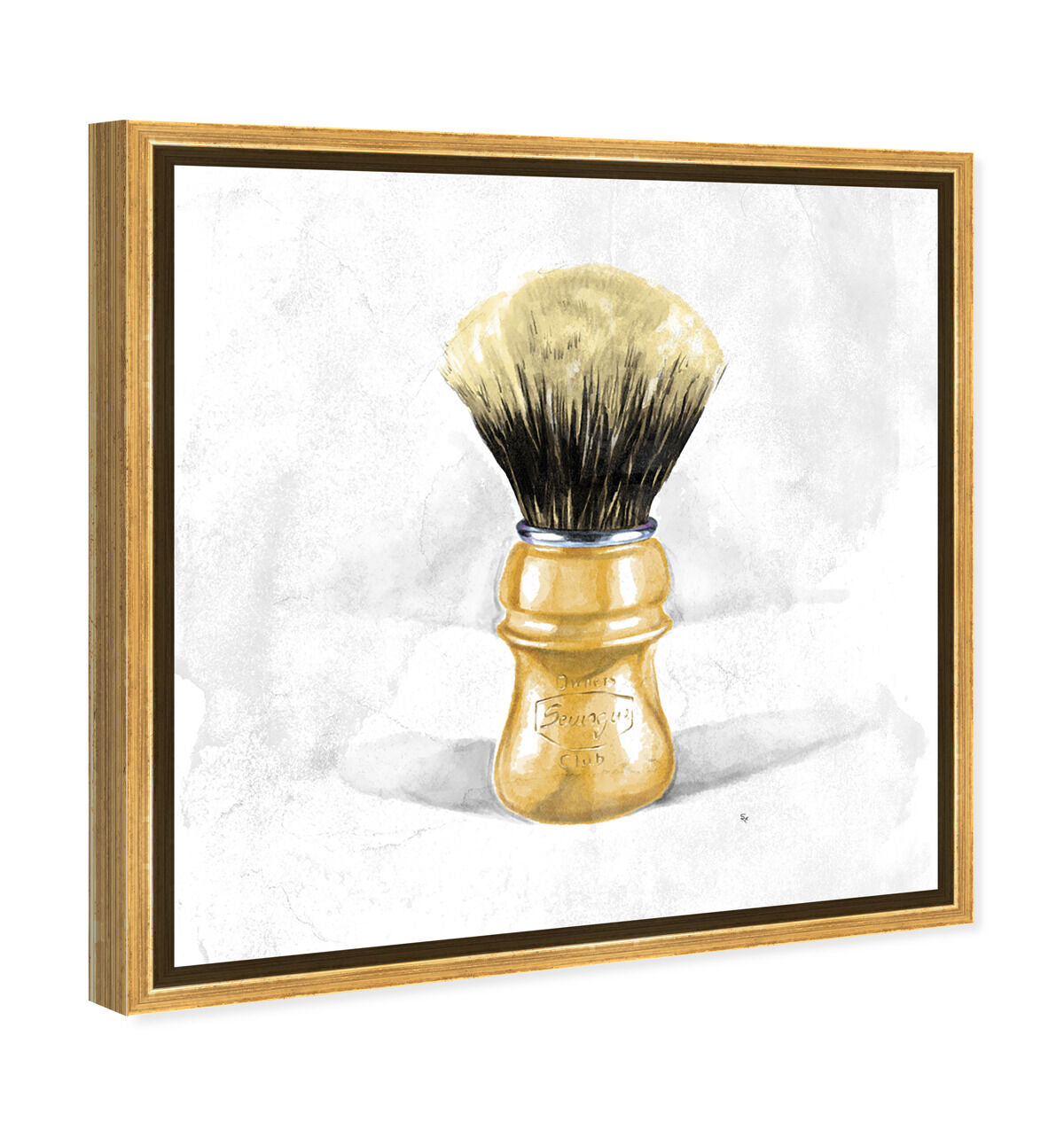40x40/Framed Canvas/PSGLD