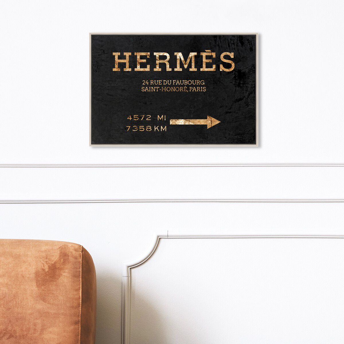 Faubourg Road Sign | By Oliver Gal