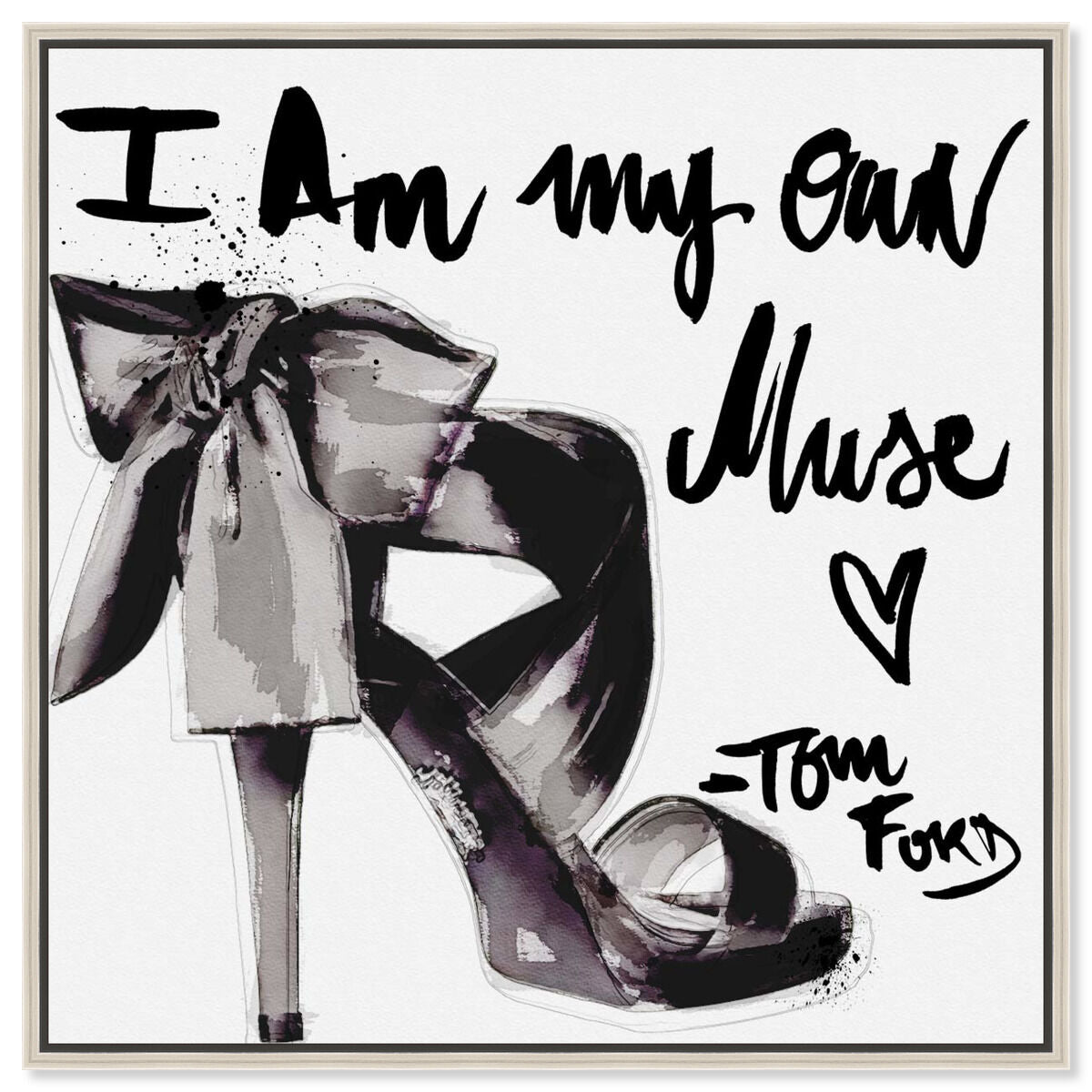 My Own Muse I | Wall Art by Oliver Gal