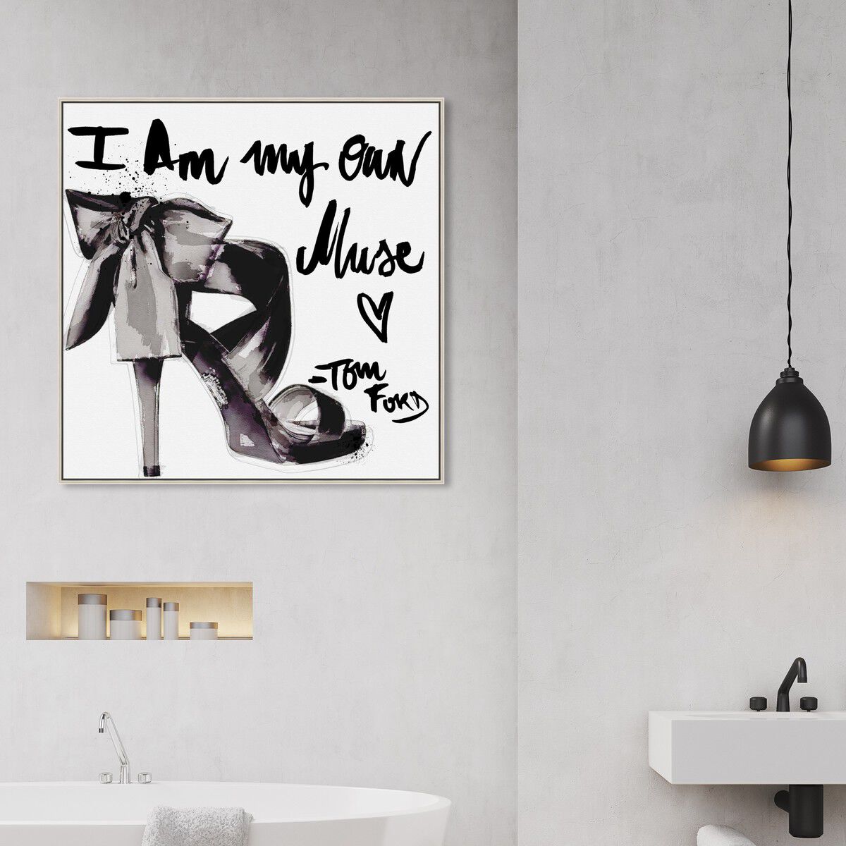 My Own Muse I | Wall Art by Oliver Gal