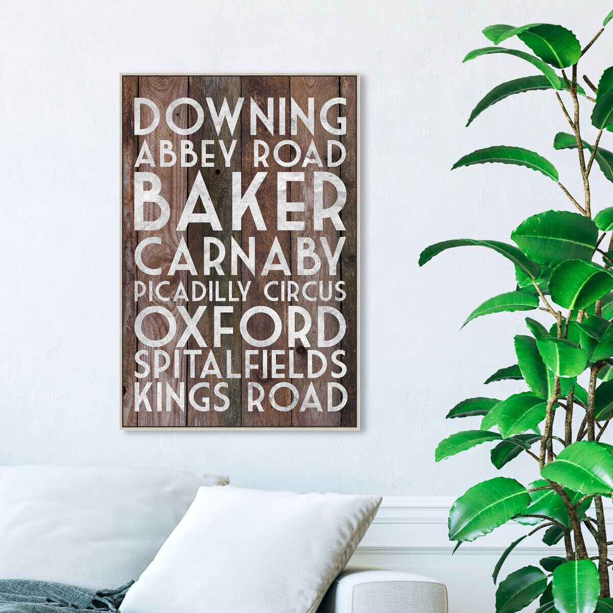 36x54/Framed Canvas/CFL