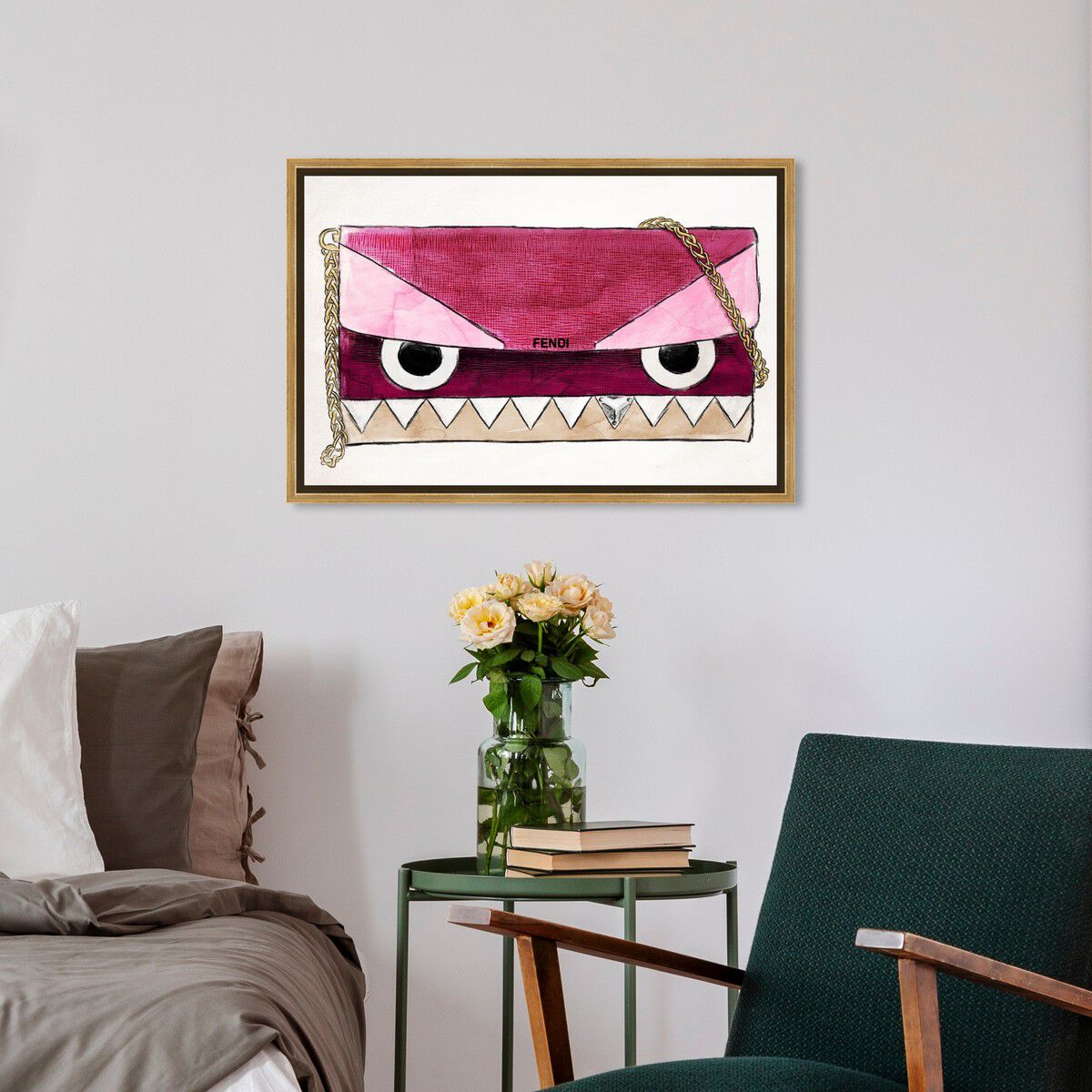54x36/Framed Canvas/PSGLD