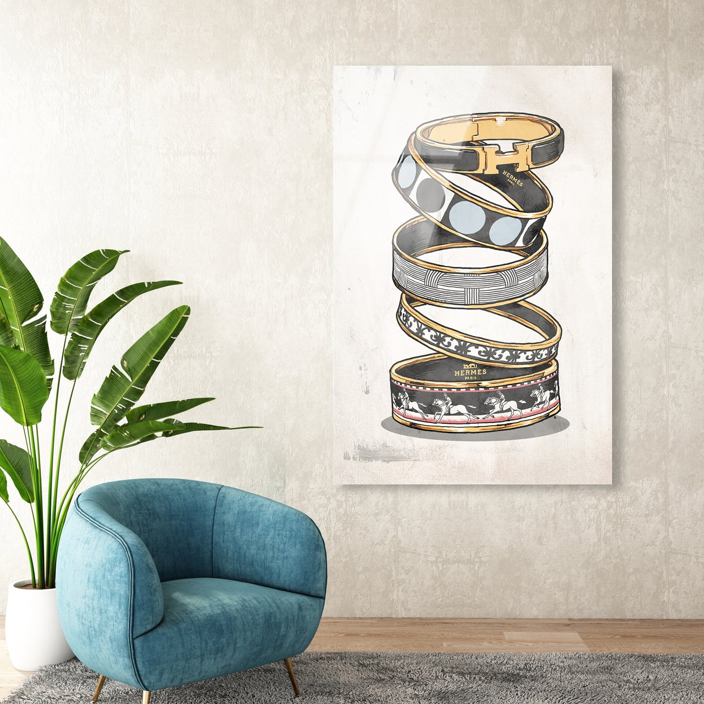36x54/Acrylic/Unframed