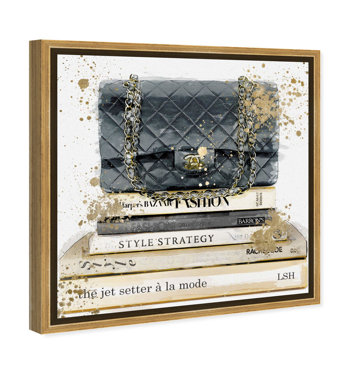 40x40/Framed Canvas/PSGLD