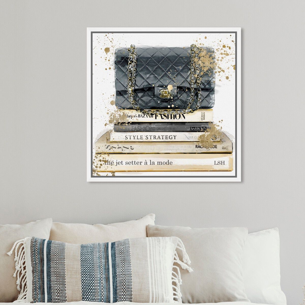 40x40/Framed Canvas/WFL