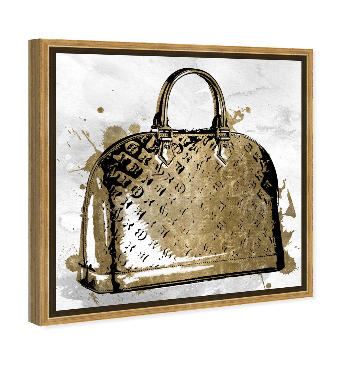 ルイヴィトン Louis vuitton 76×51 Oliver Gal LV Gold | By Oliver Gal