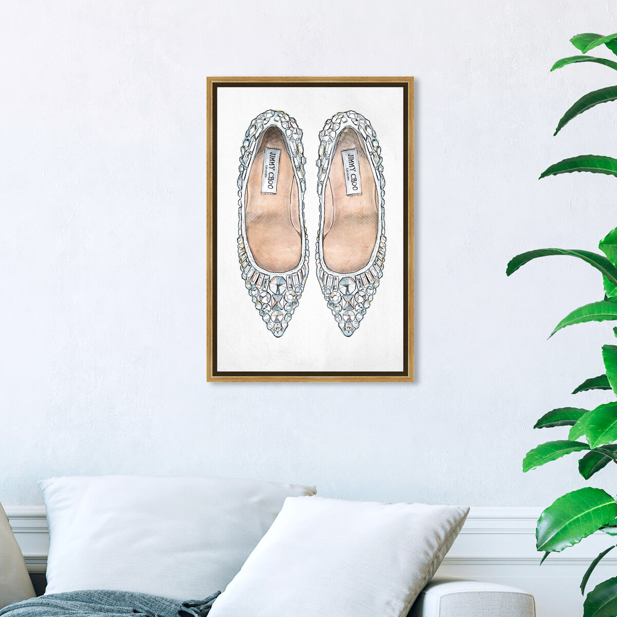 36x54/Framed Canvas/PSGLD