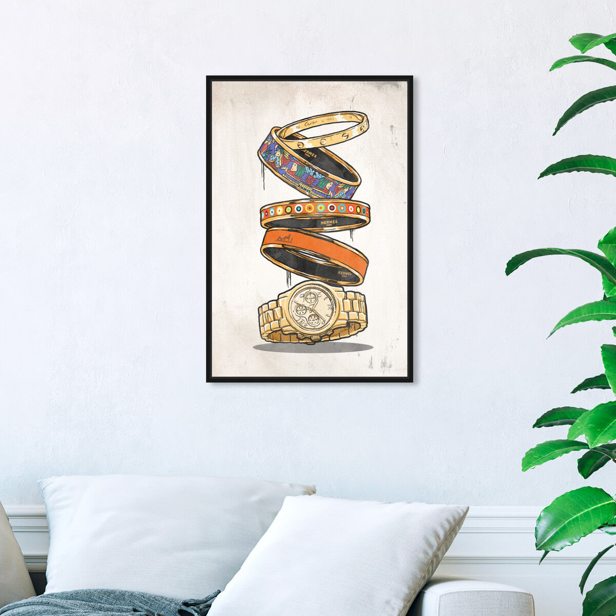 36x54/Framed Canvas/BFL