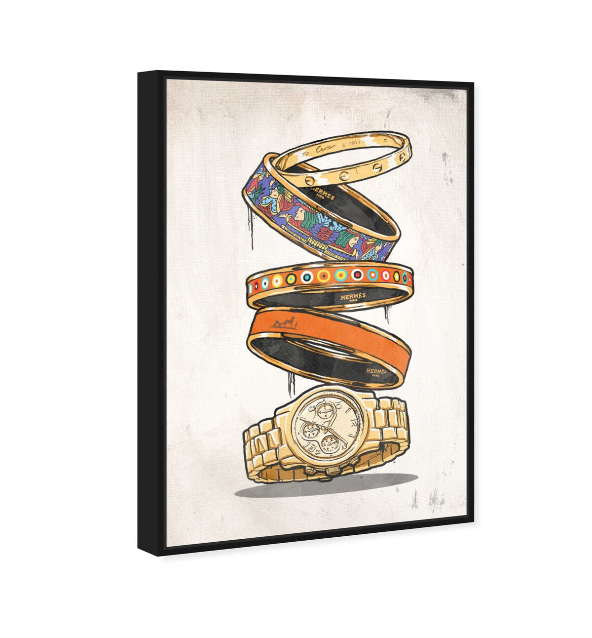 36x54/Framed Canvas/BFL