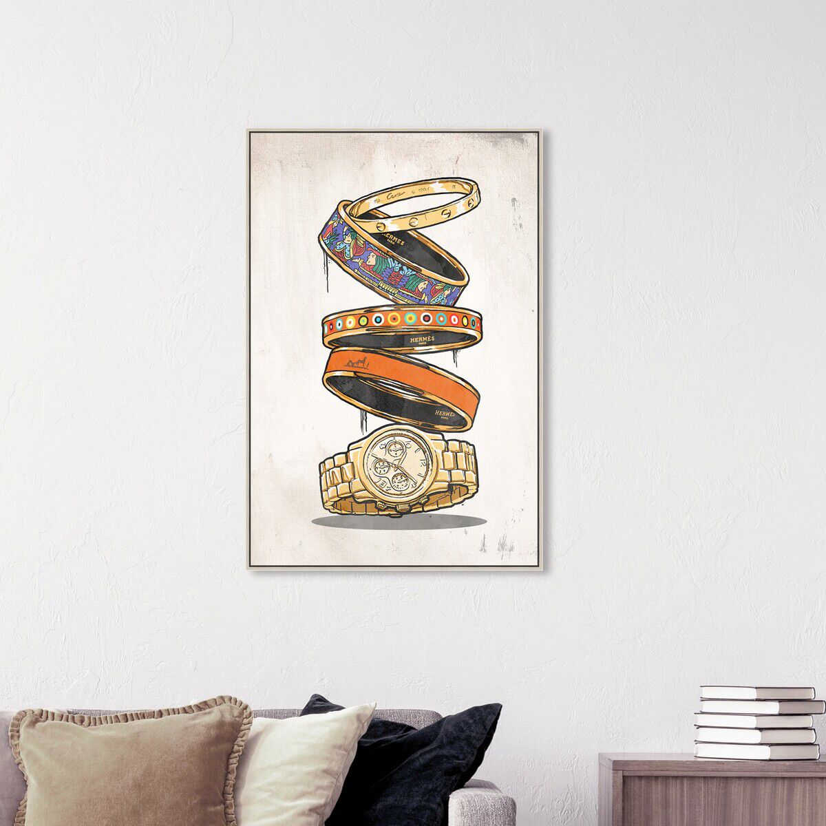 36x54/Framed Canvas/CFL