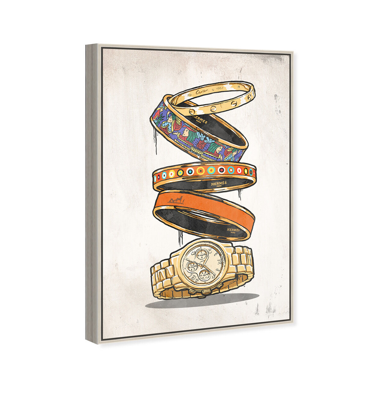 36x54/Framed Canvas/CFL