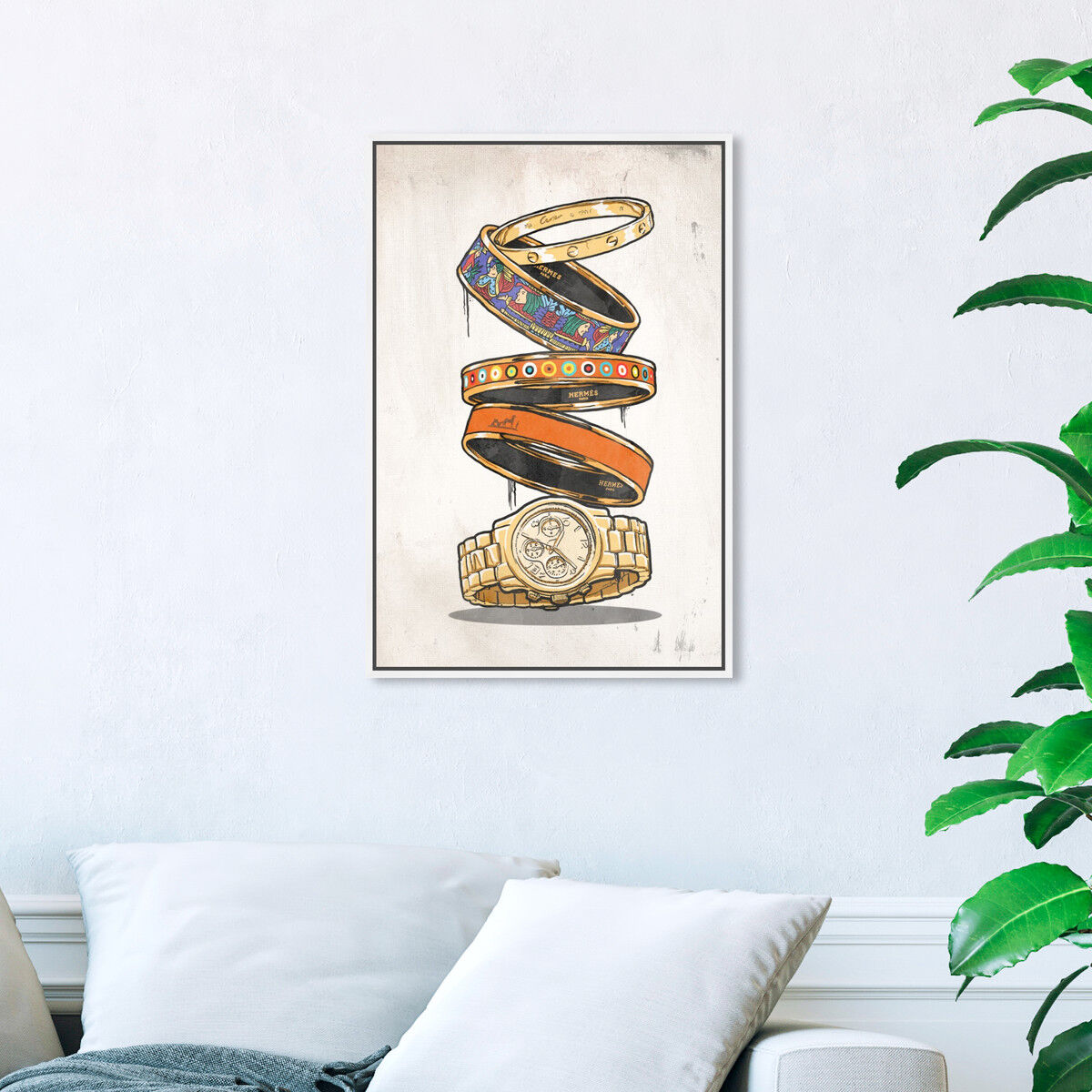 36x54/Framed Canvas/WFL