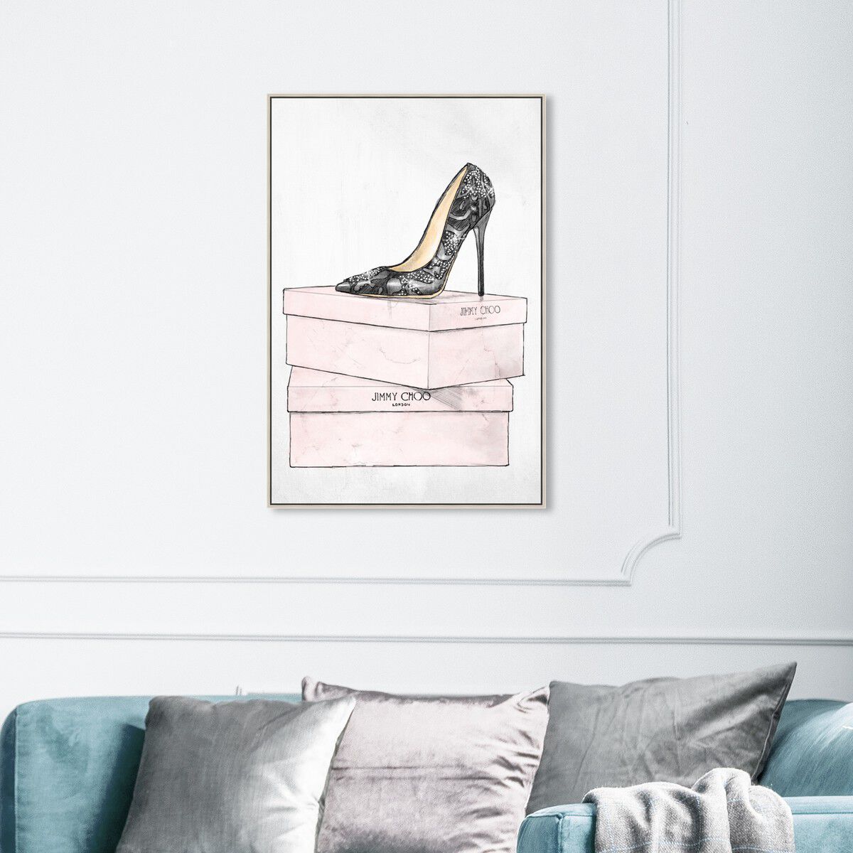 36x54/Framed Canvas/CFL