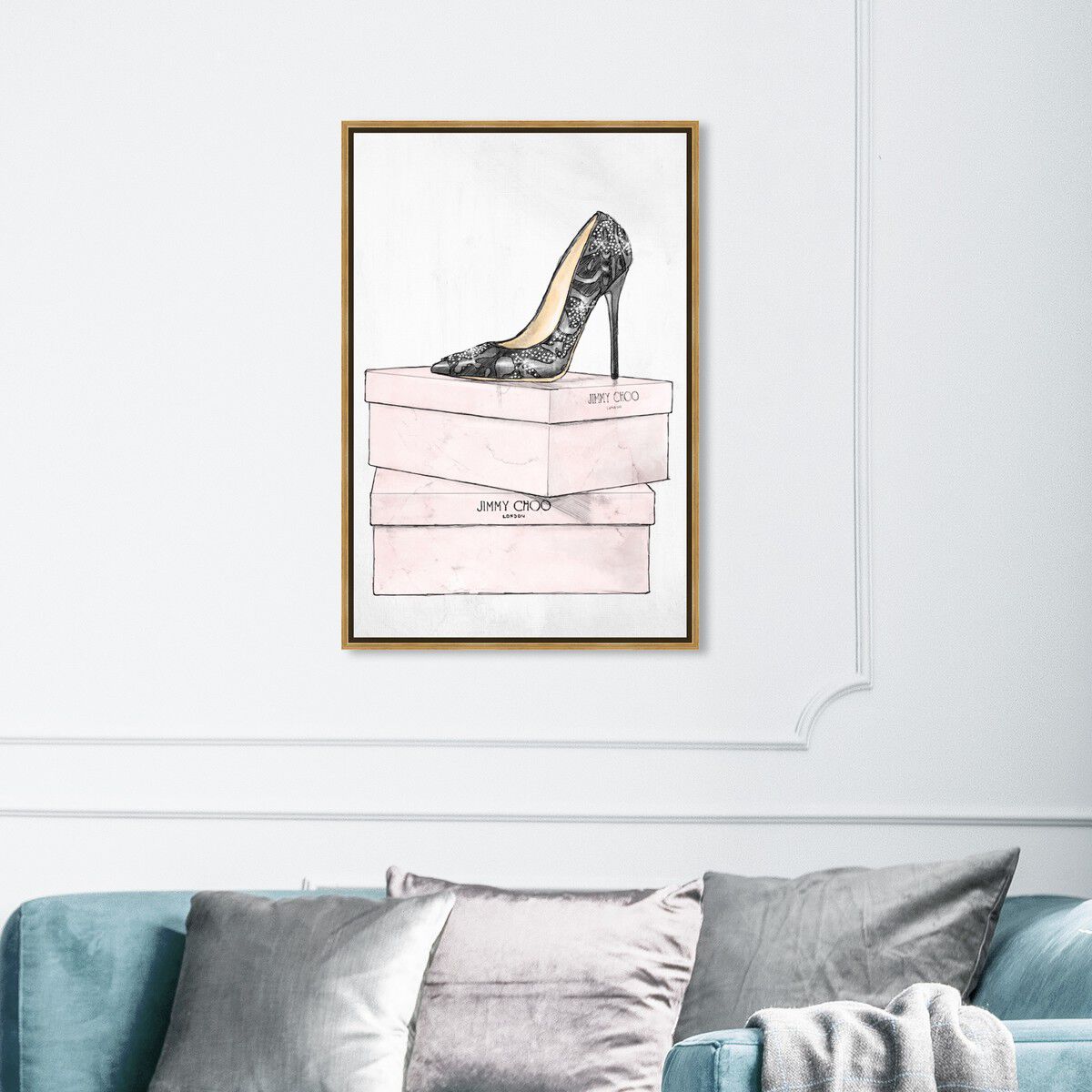 36x54/Framed Canvas/PSGLD