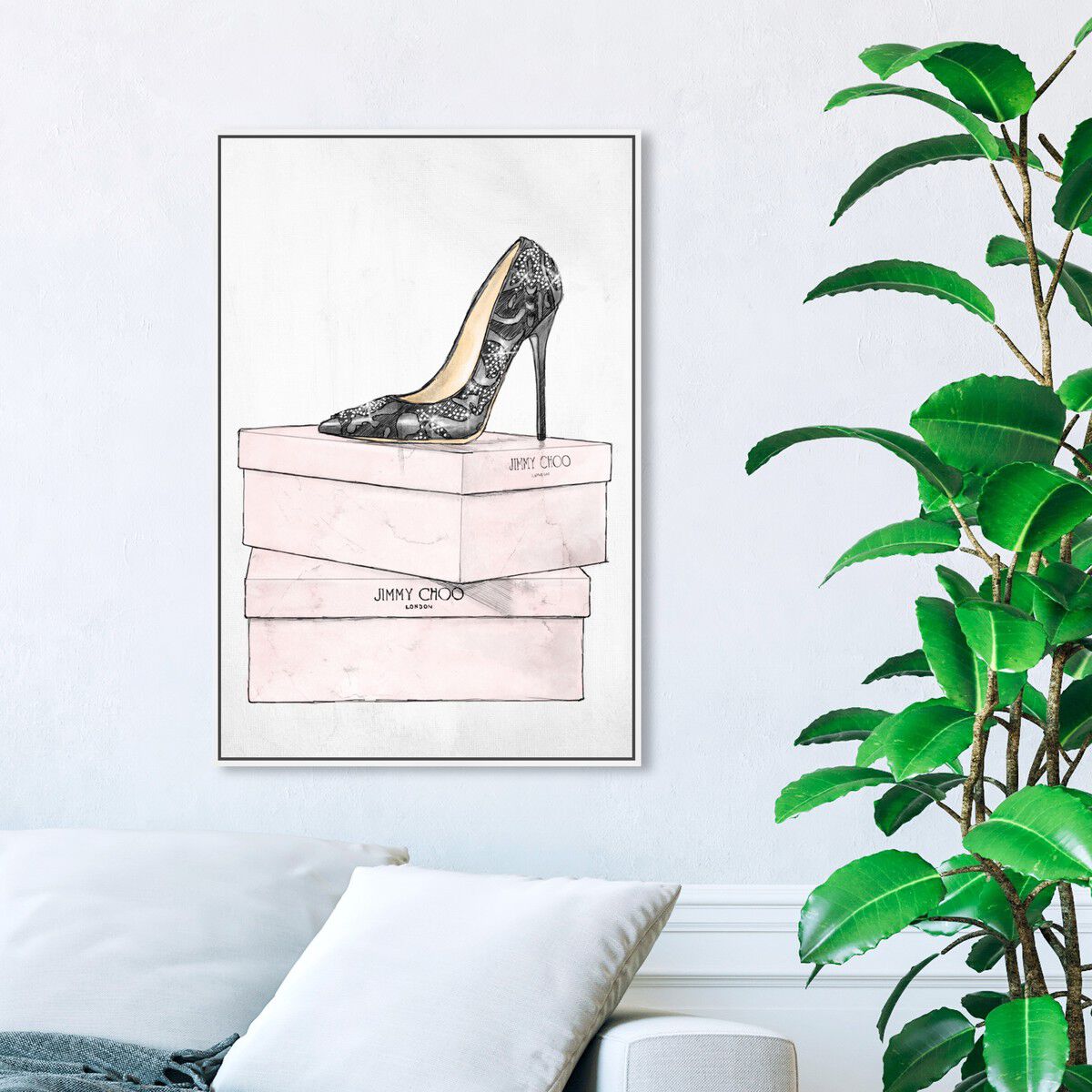 36x54/Framed Canvas/WFL