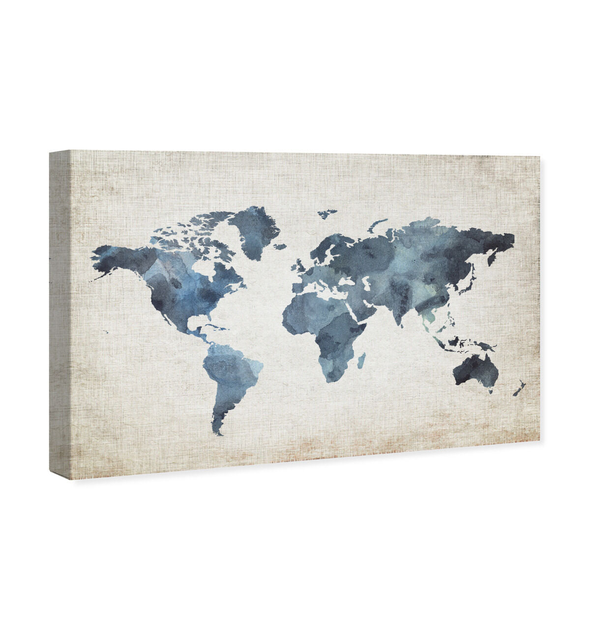 Mapamundi New Worlds v2 | Maps and Flags Wall Art by Oliver Gal