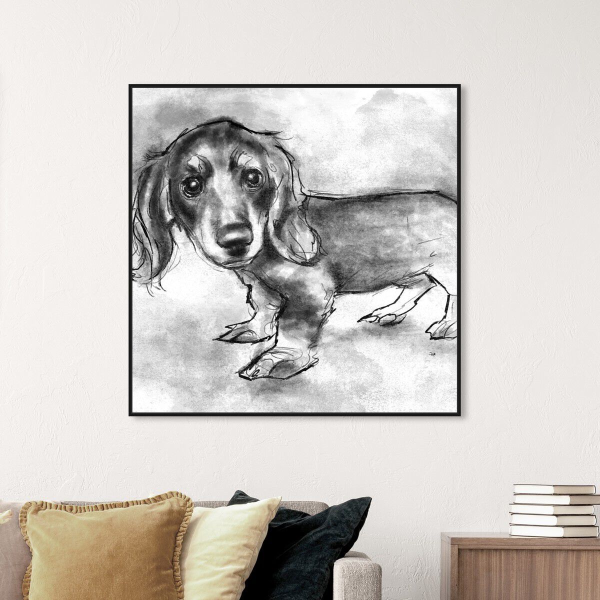 40x40/Framed Canvas/BFL