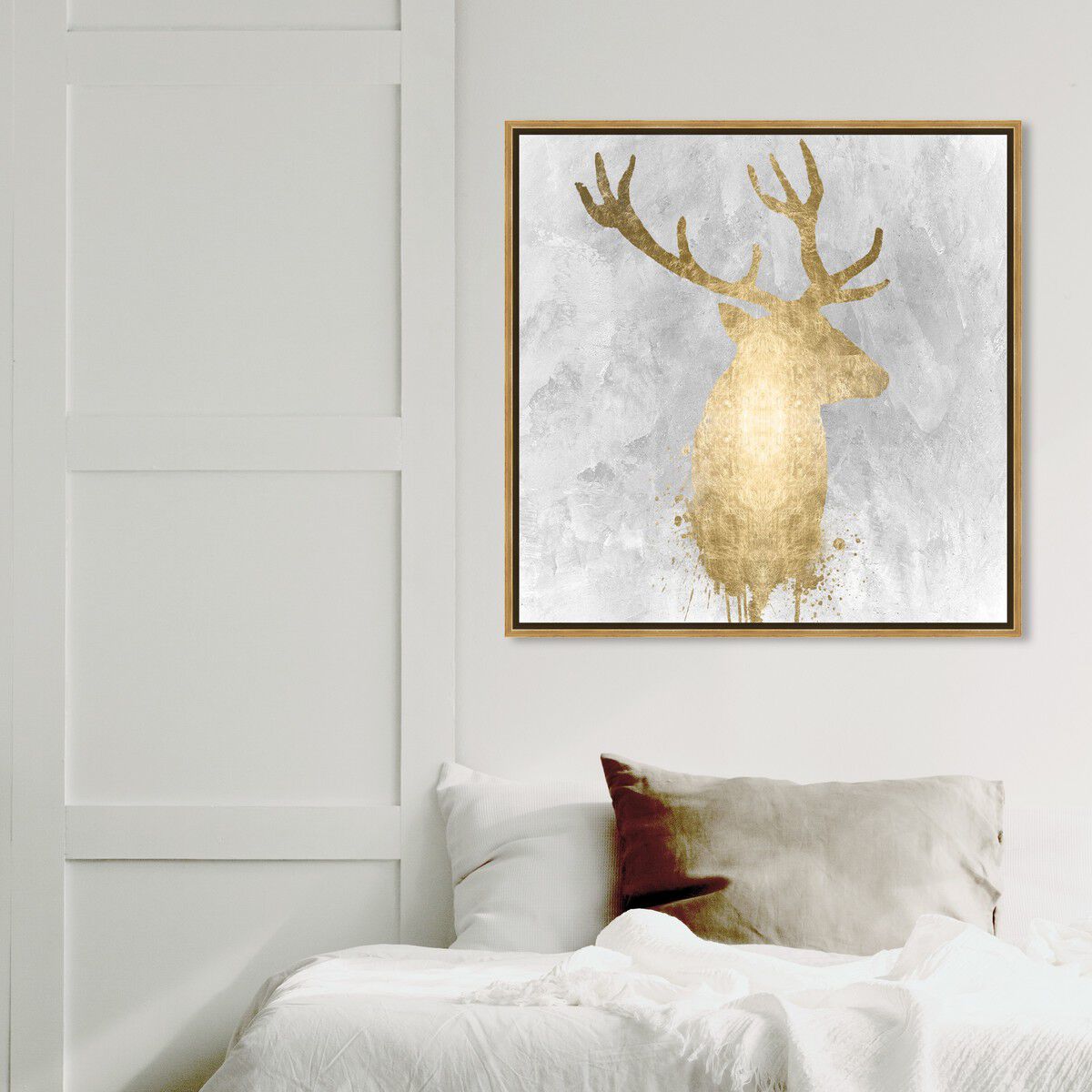 40x40/Framed Canvas/PSGLD
