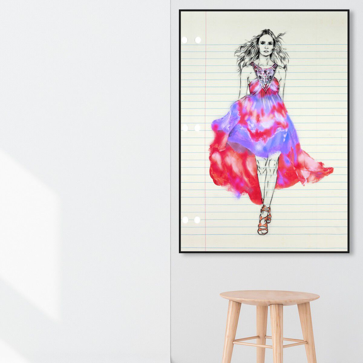 36x54/Framed Canvas/BFL