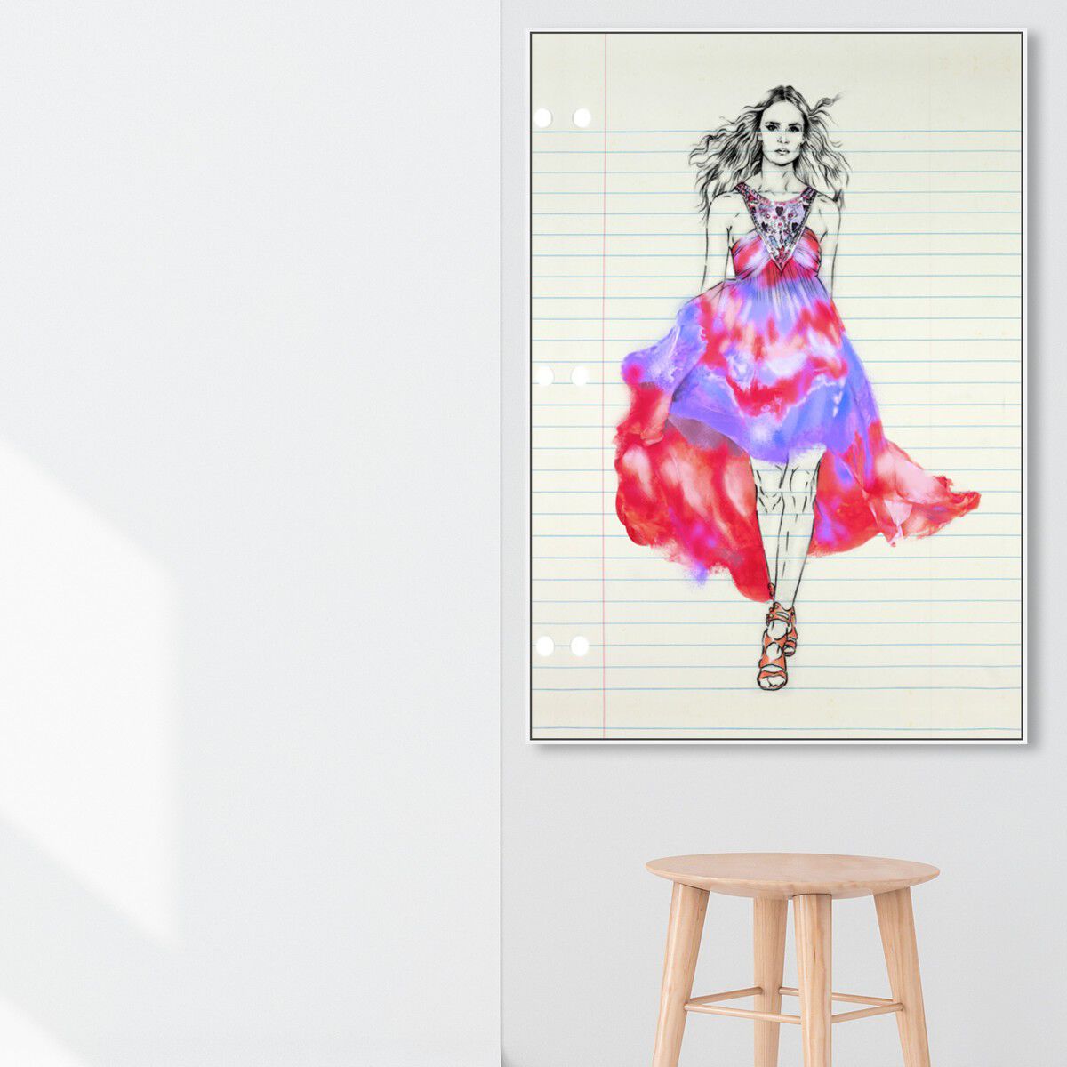 36x54/Framed Canvas/WFL