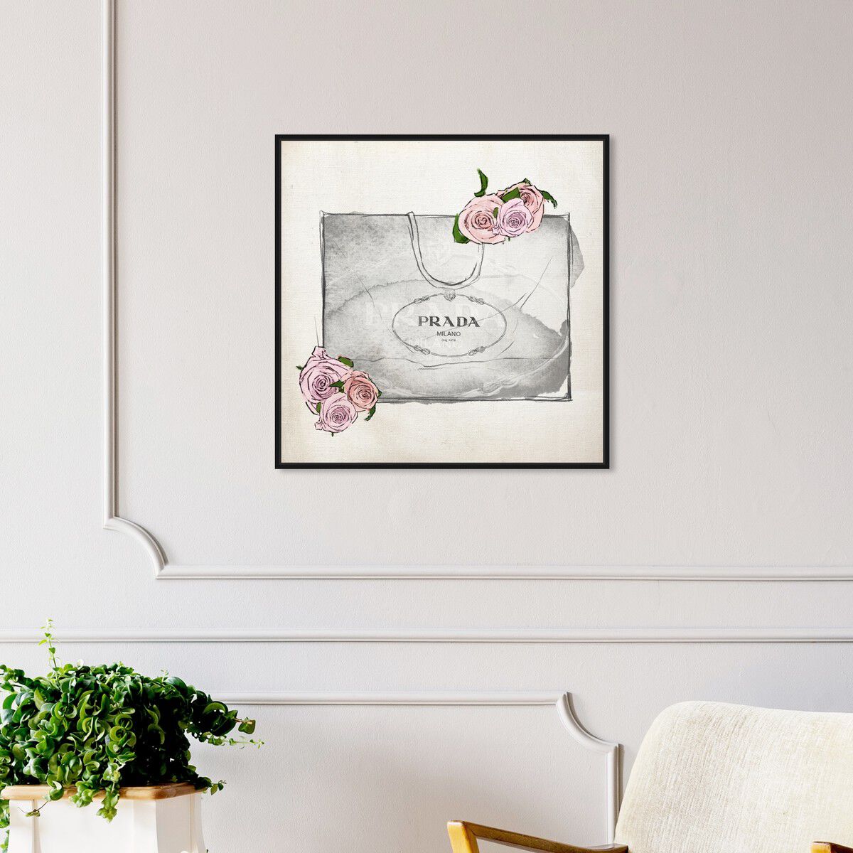 40x40/Framed Canvas/BFL