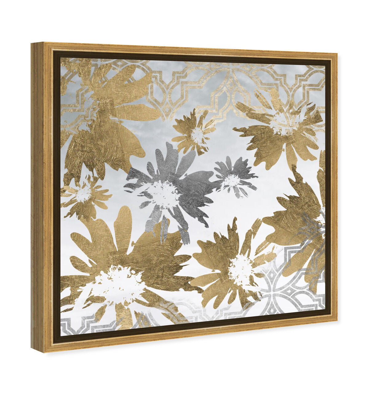 40x40/Framed Canvas/PSGLD