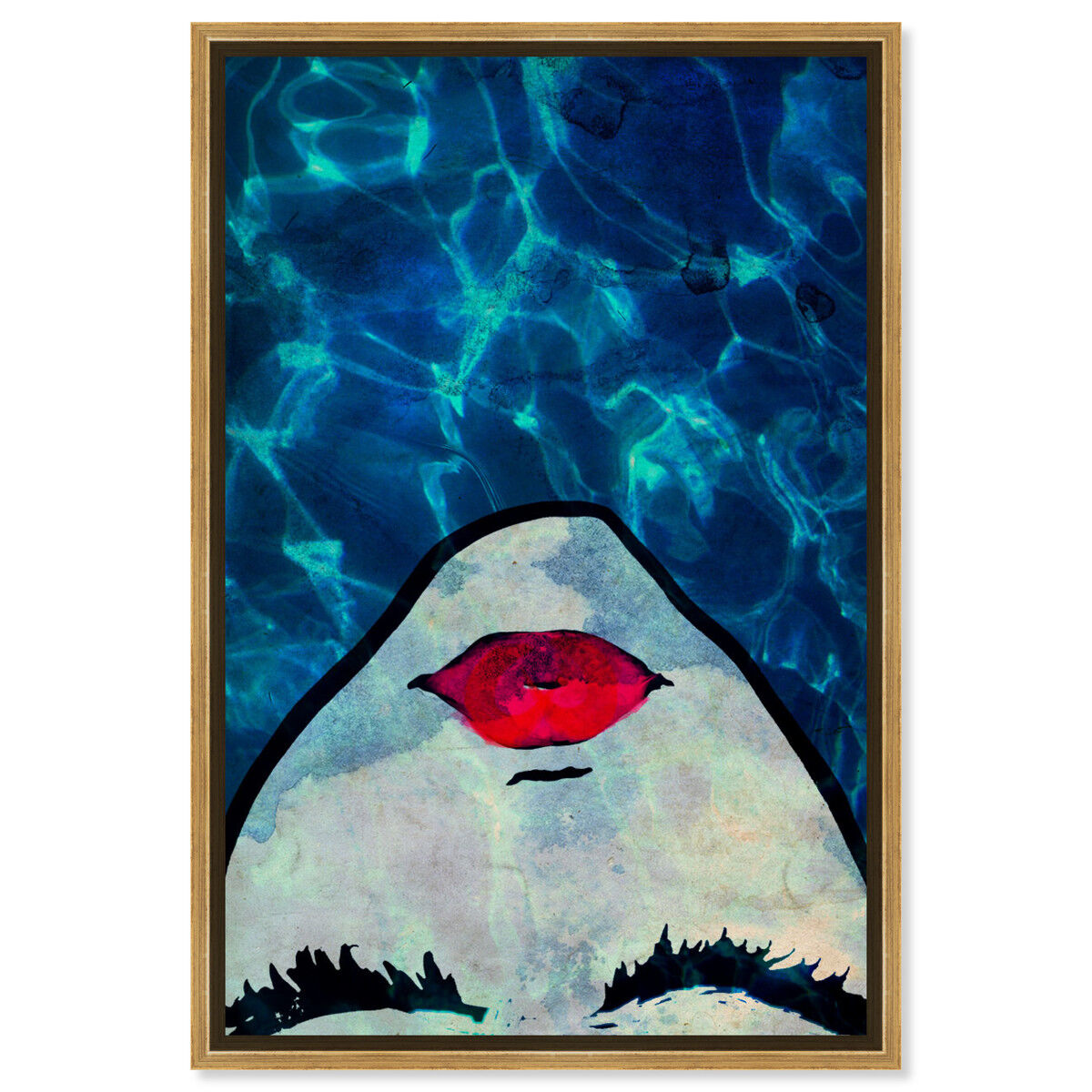 36x54/Framed Canvas/PSGLD
