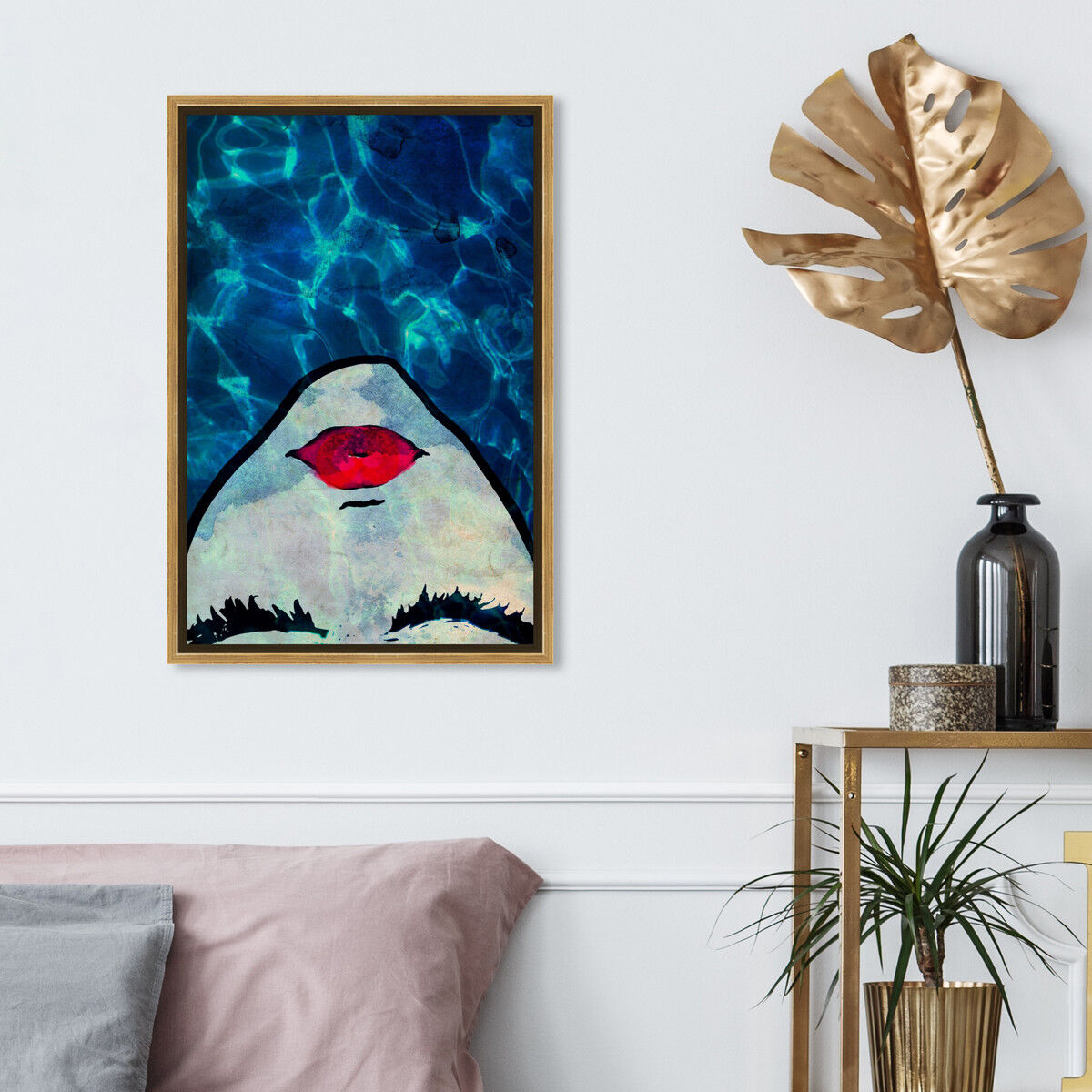 36x54/Framed Canvas/PSGLD