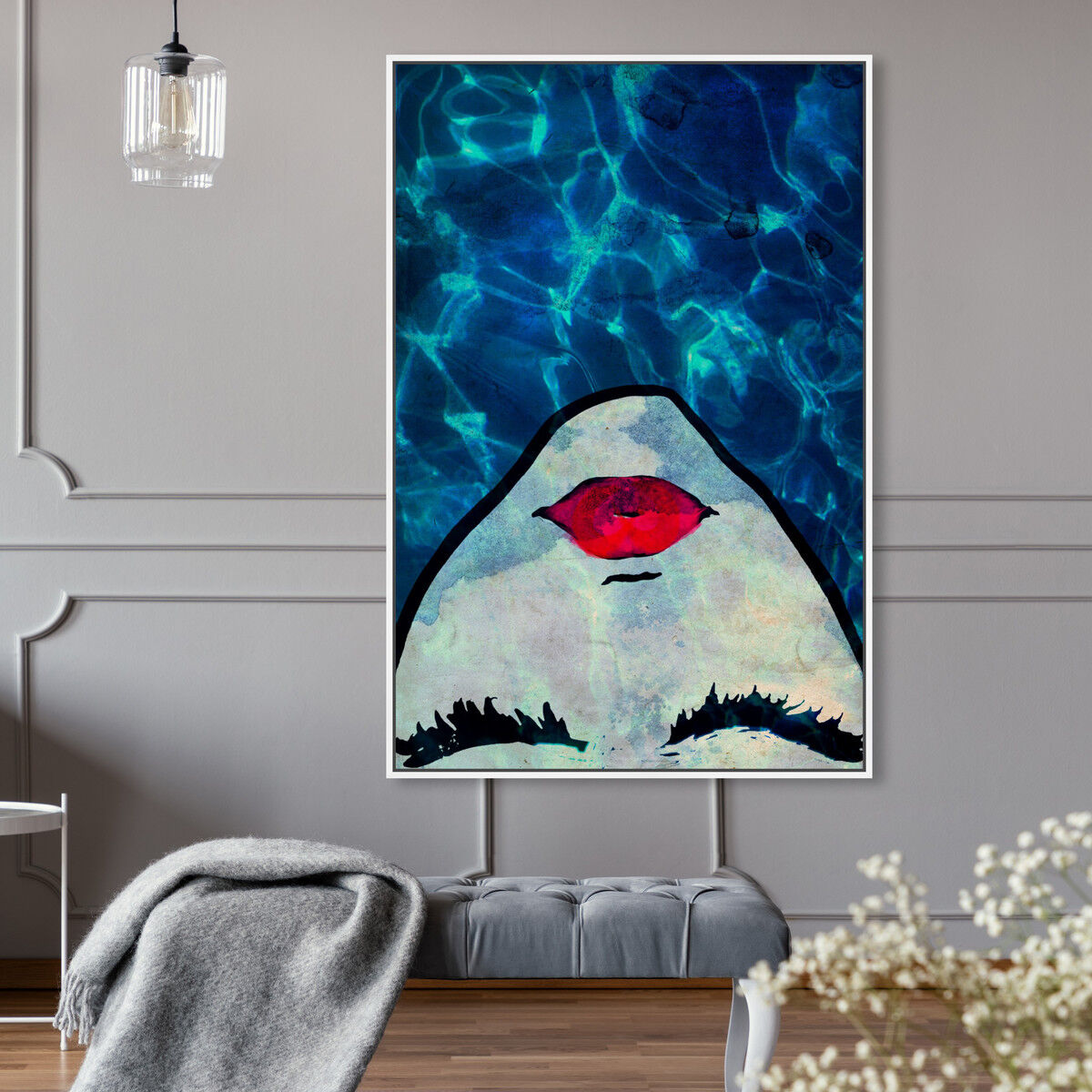 36x54/Framed Canvas/WFL