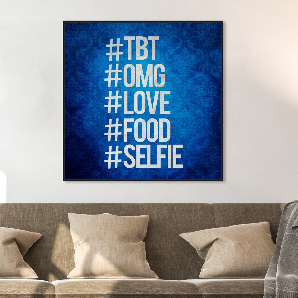40x40/Framed Canvas/BFL