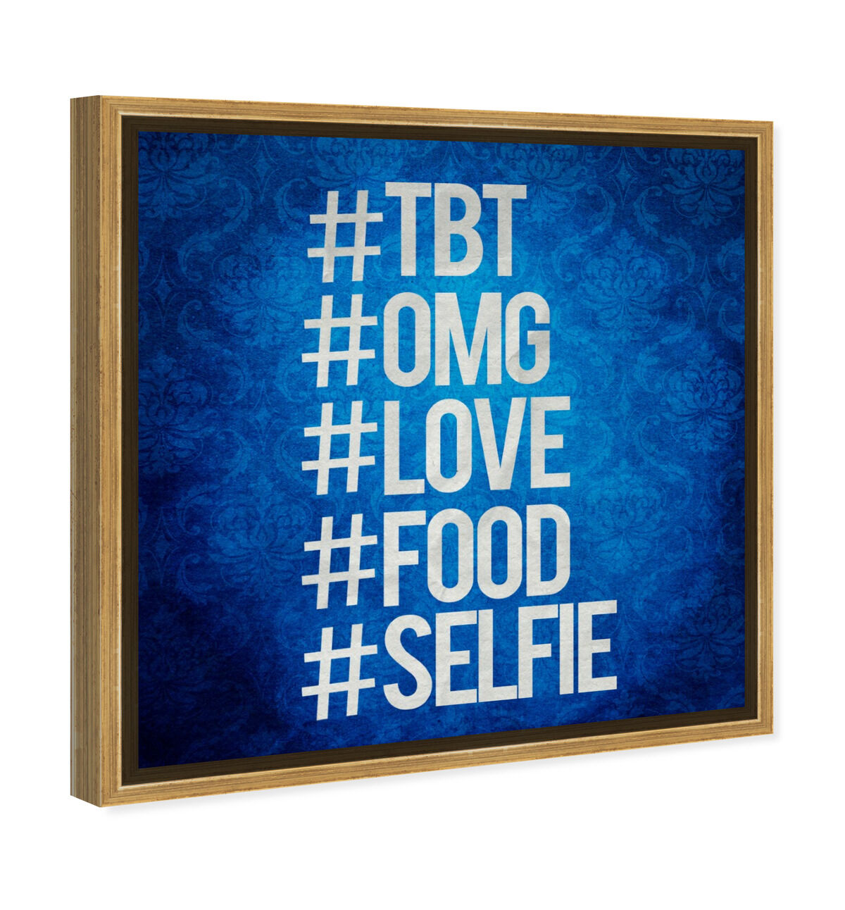 40x40/Framed Canvas/PSGLD