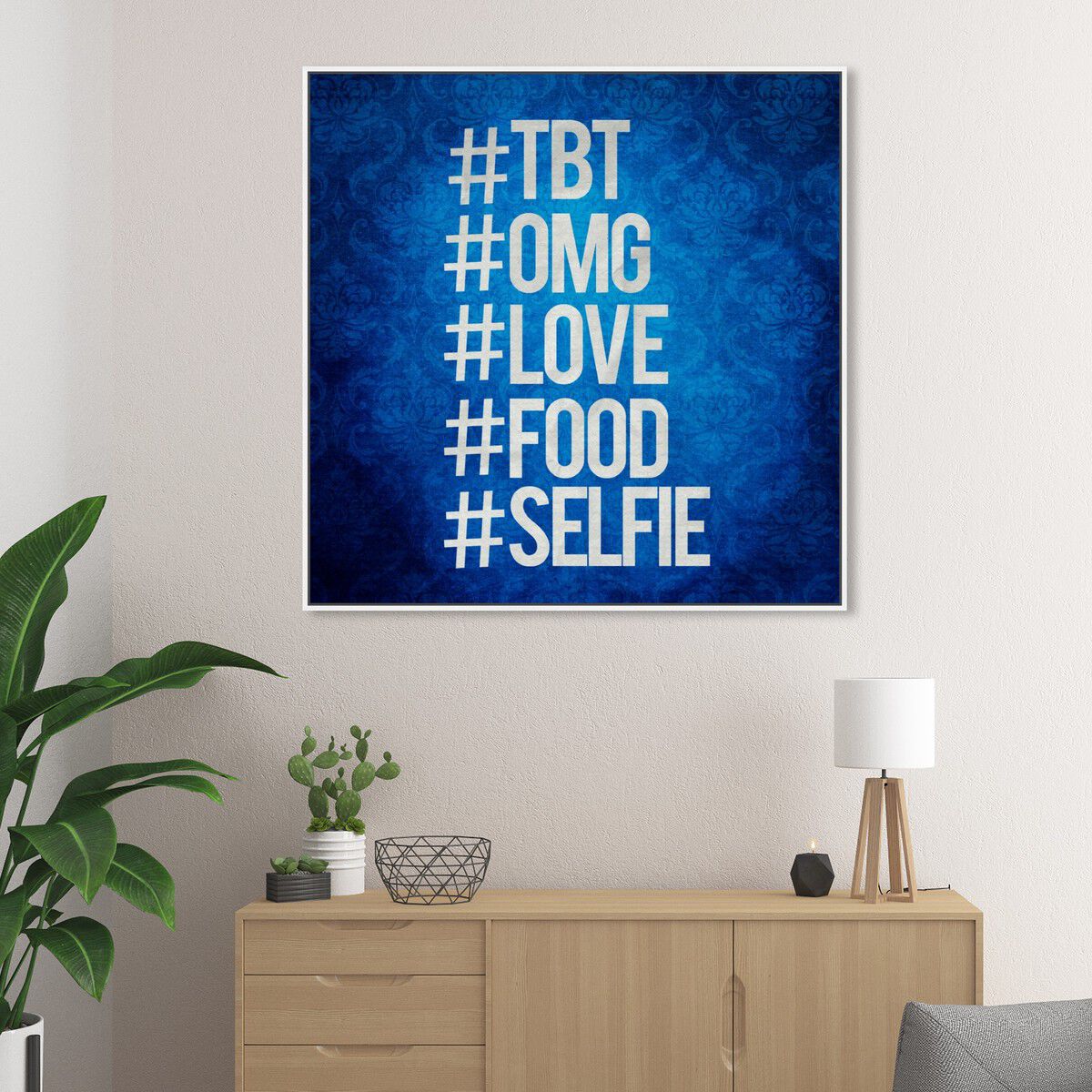 40x40/Framed Canvas/WFL