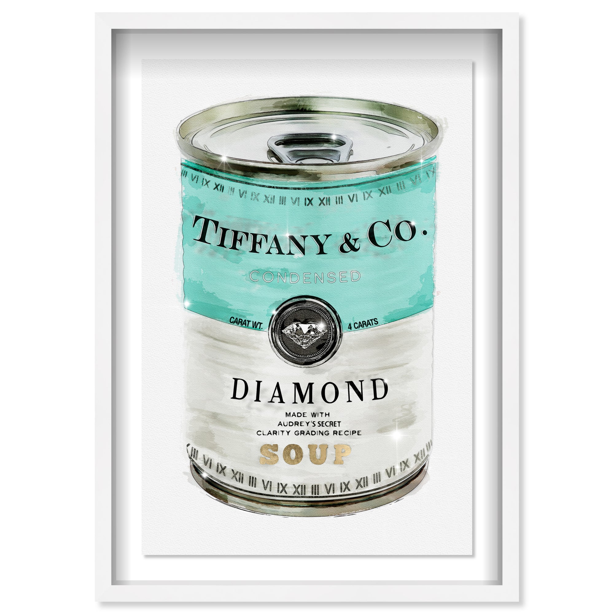 Priceless Can | Fashion and Glam Wall Art by Oliver Gal