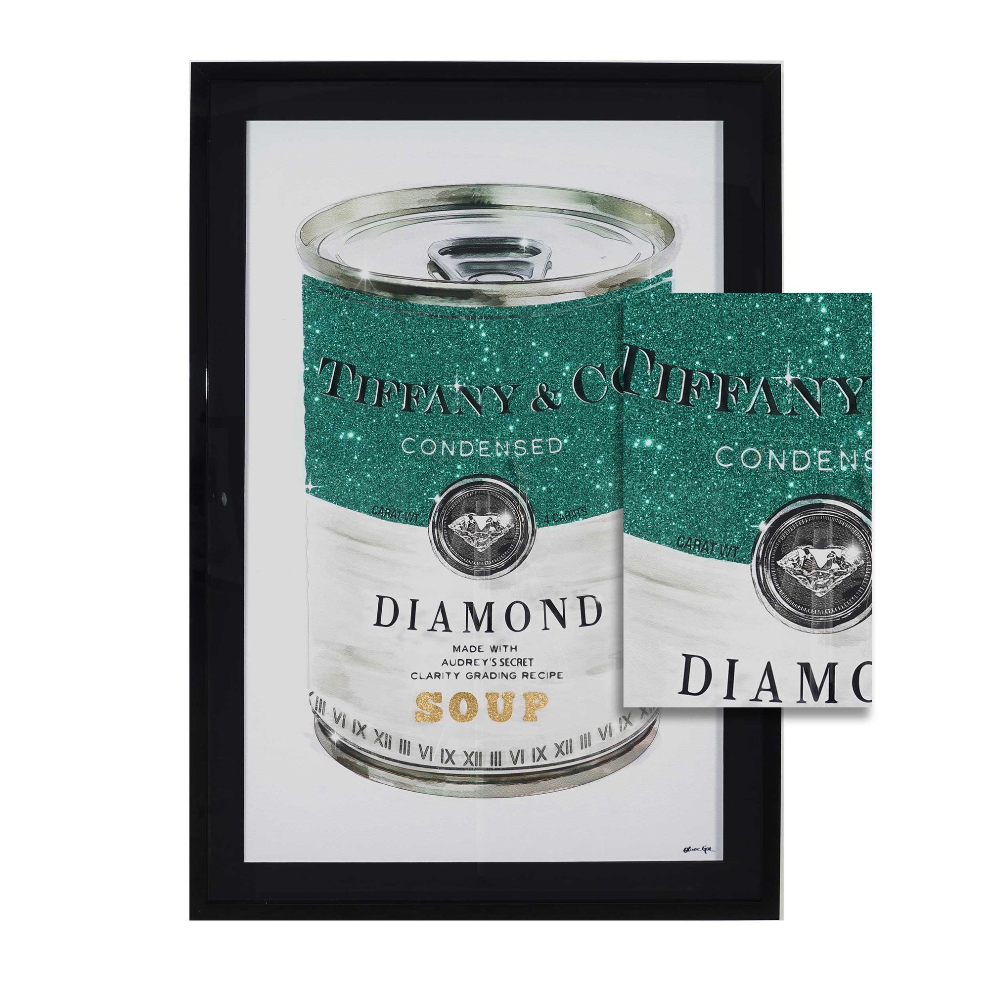 Priceless Soup Can - Glitter