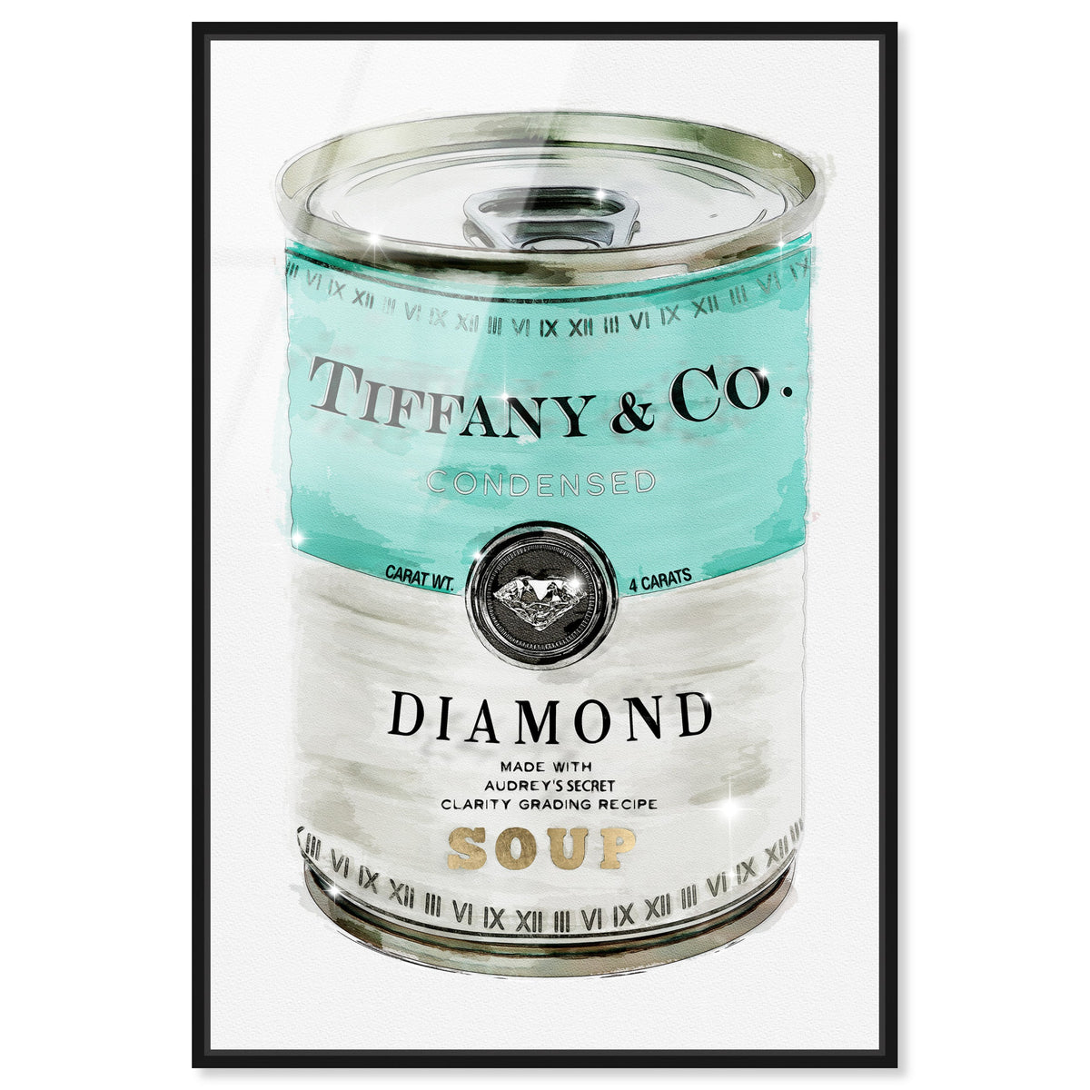 オリバーガル ティファニー アート Tiffany Priceless Can | Fashion and Glam Wall Art by Oliver Gal
