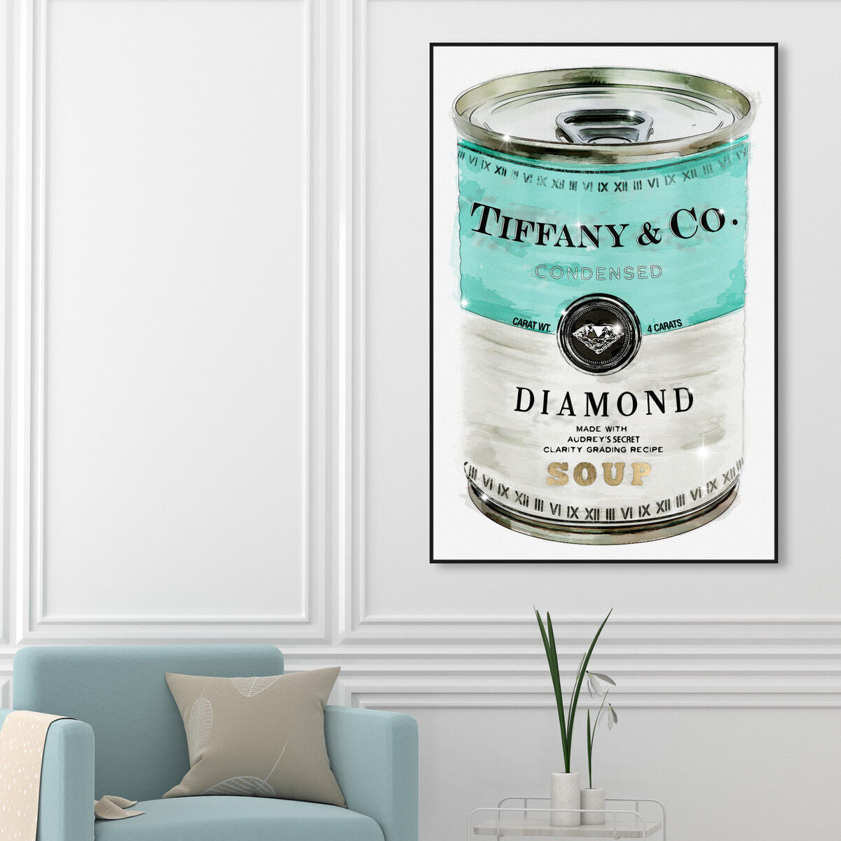 Priceless Can | Fashion and Glam Wall Art by Oliver Gal