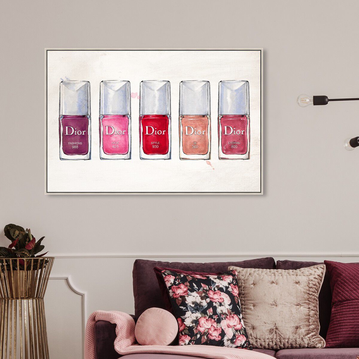 54x36/Framed Canvas/CFL