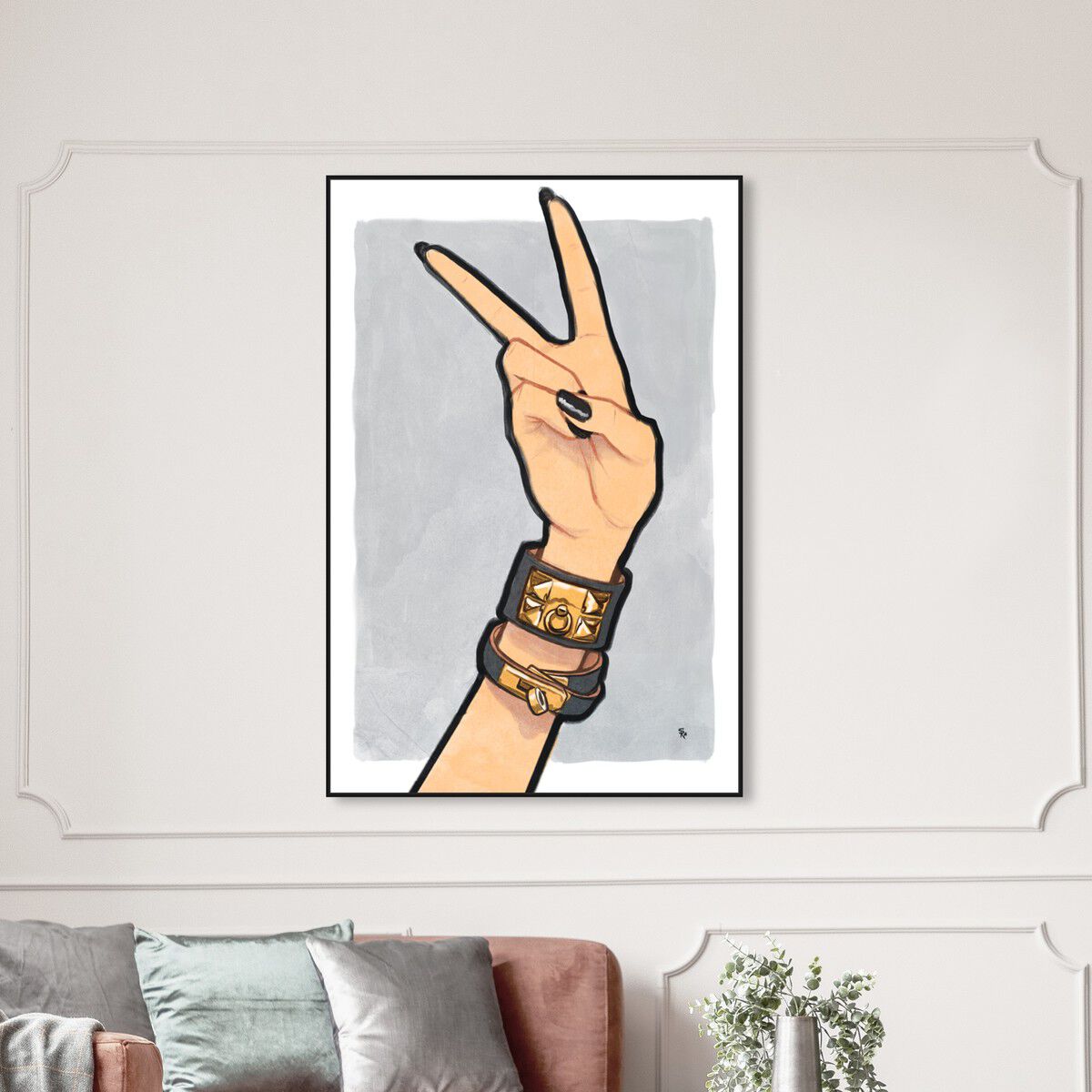 36x54/Framed Canvas/BFL