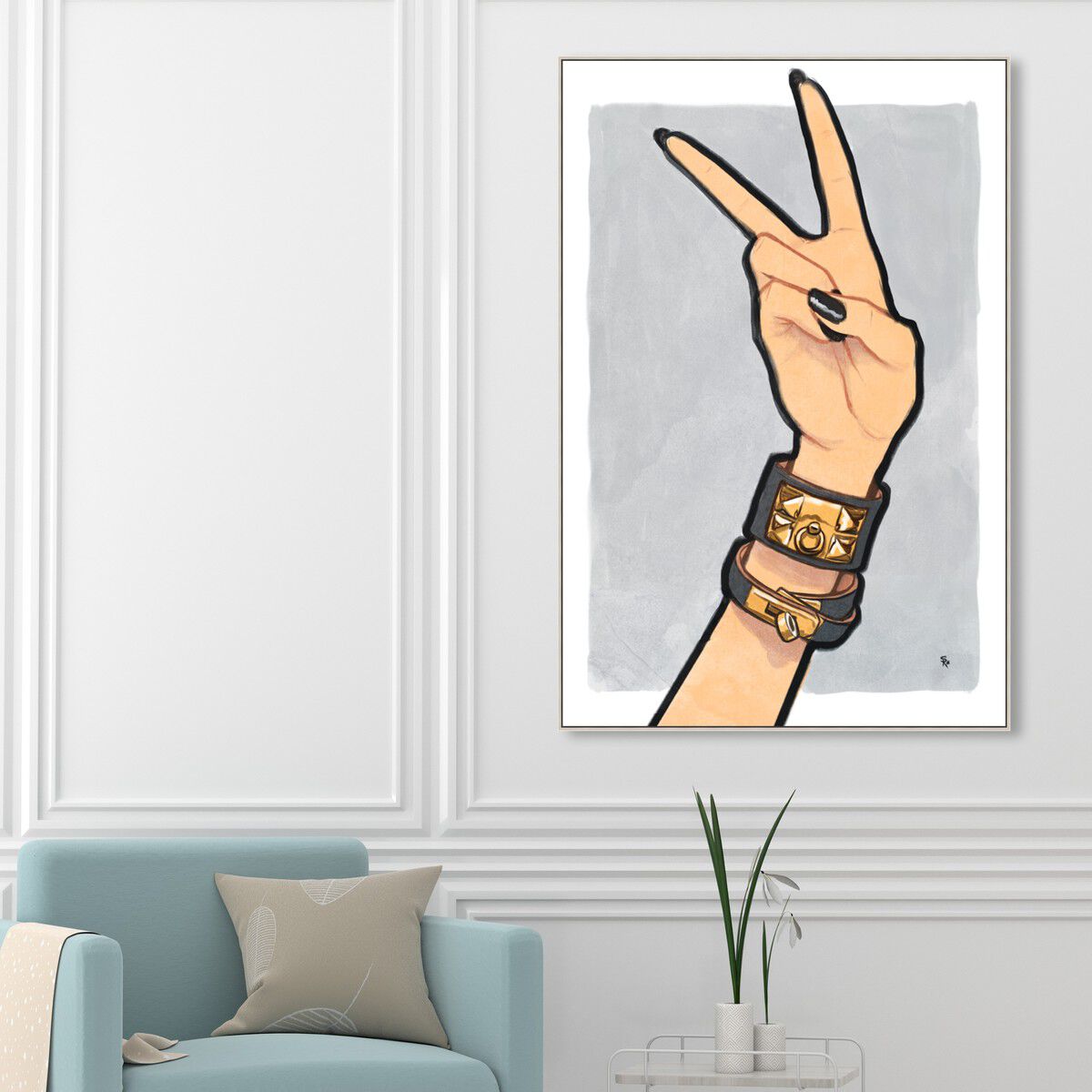 36x54/Framed Canvas/CFL