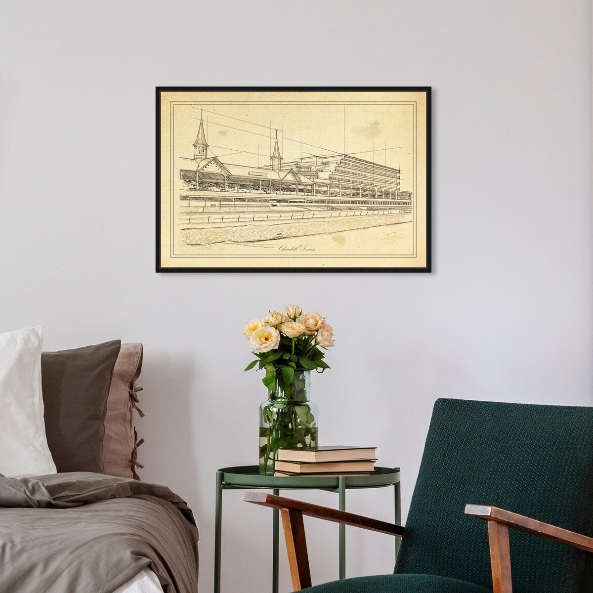 54x36/Framed Canvas/BFL