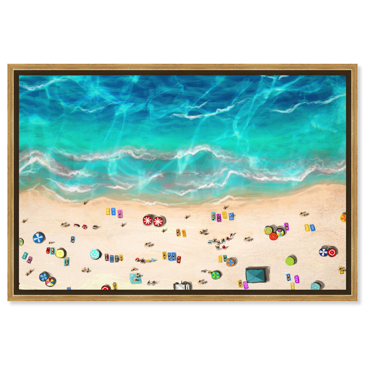 54x36/Framed Canvas/PSGLD