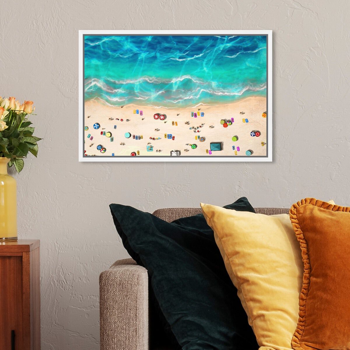 54x36/Framed Canvas/WFL