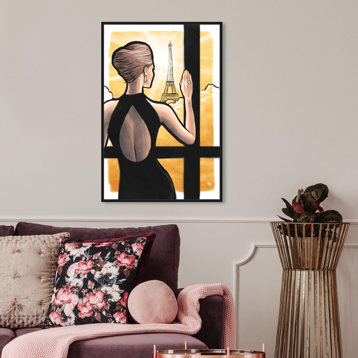 36x54/Framed Canvas/BFL