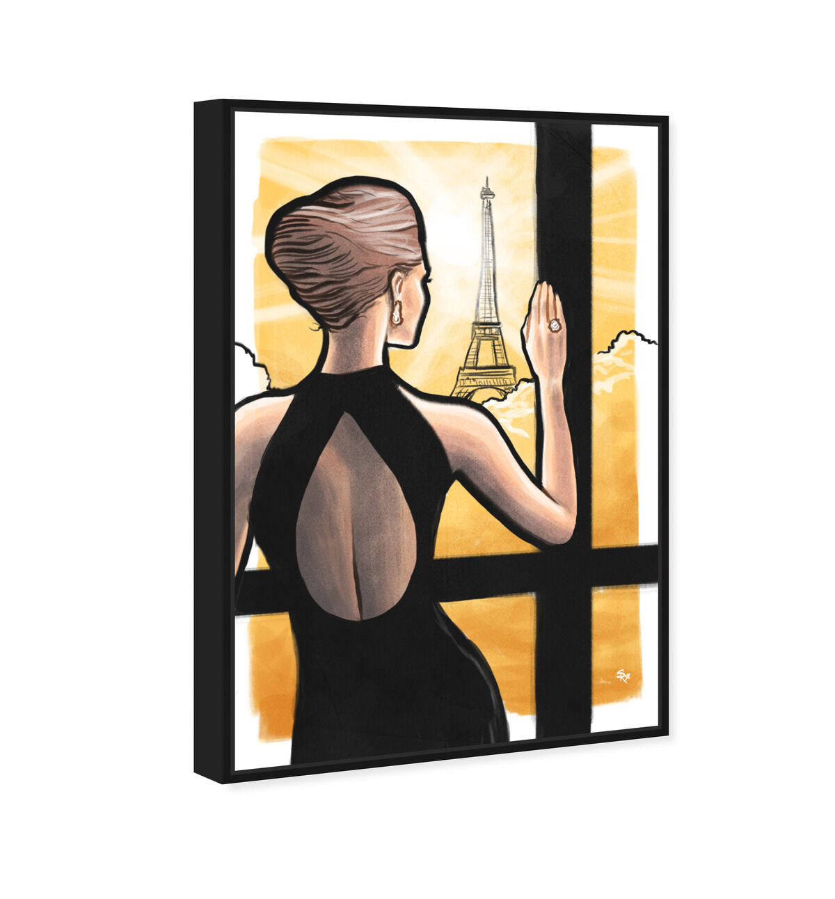 36x54/Framed Canvas/BFL