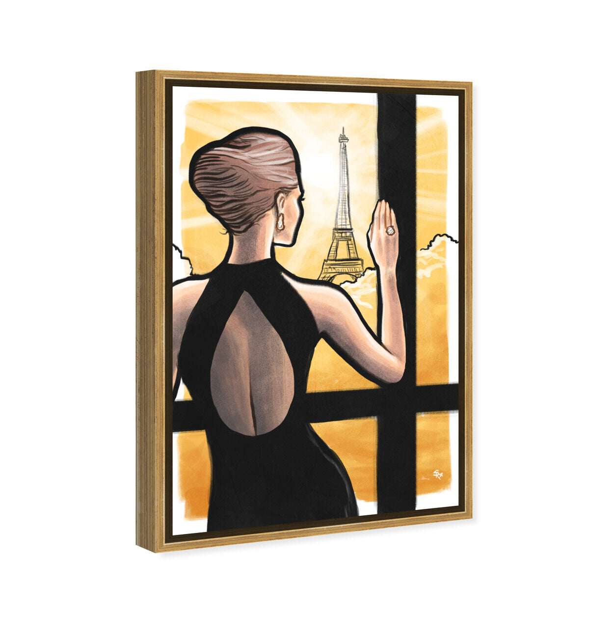 36x54/Framed Canvas/PSGLD