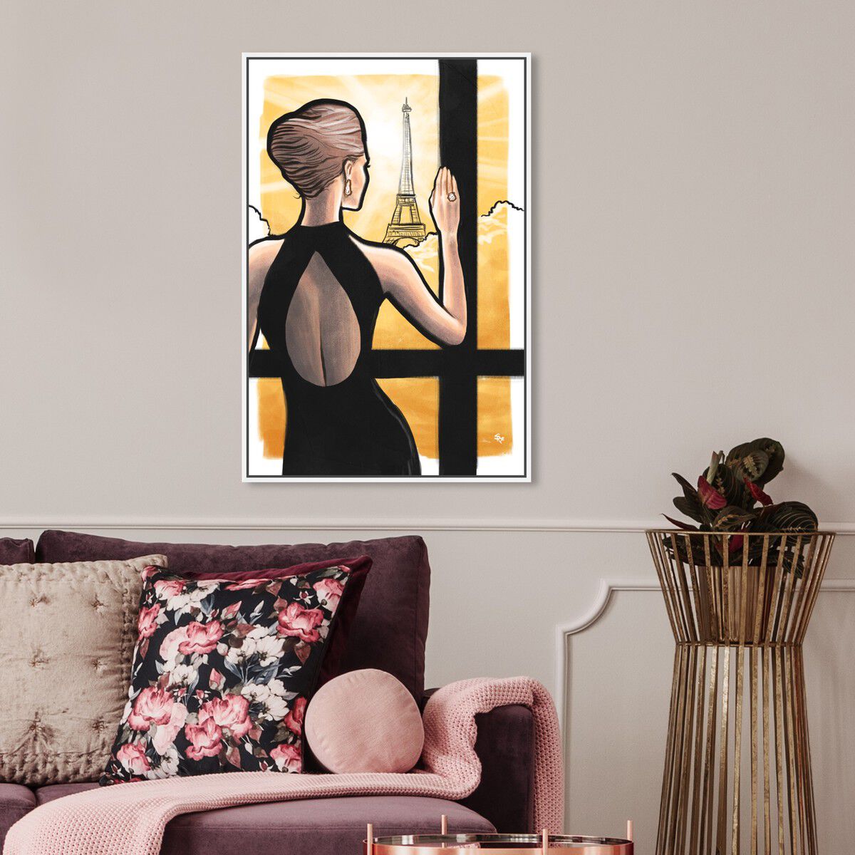 36x54/Framed Canvas/WFL