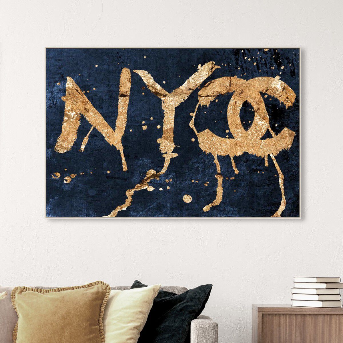54x36/Framed Canvas/CFL