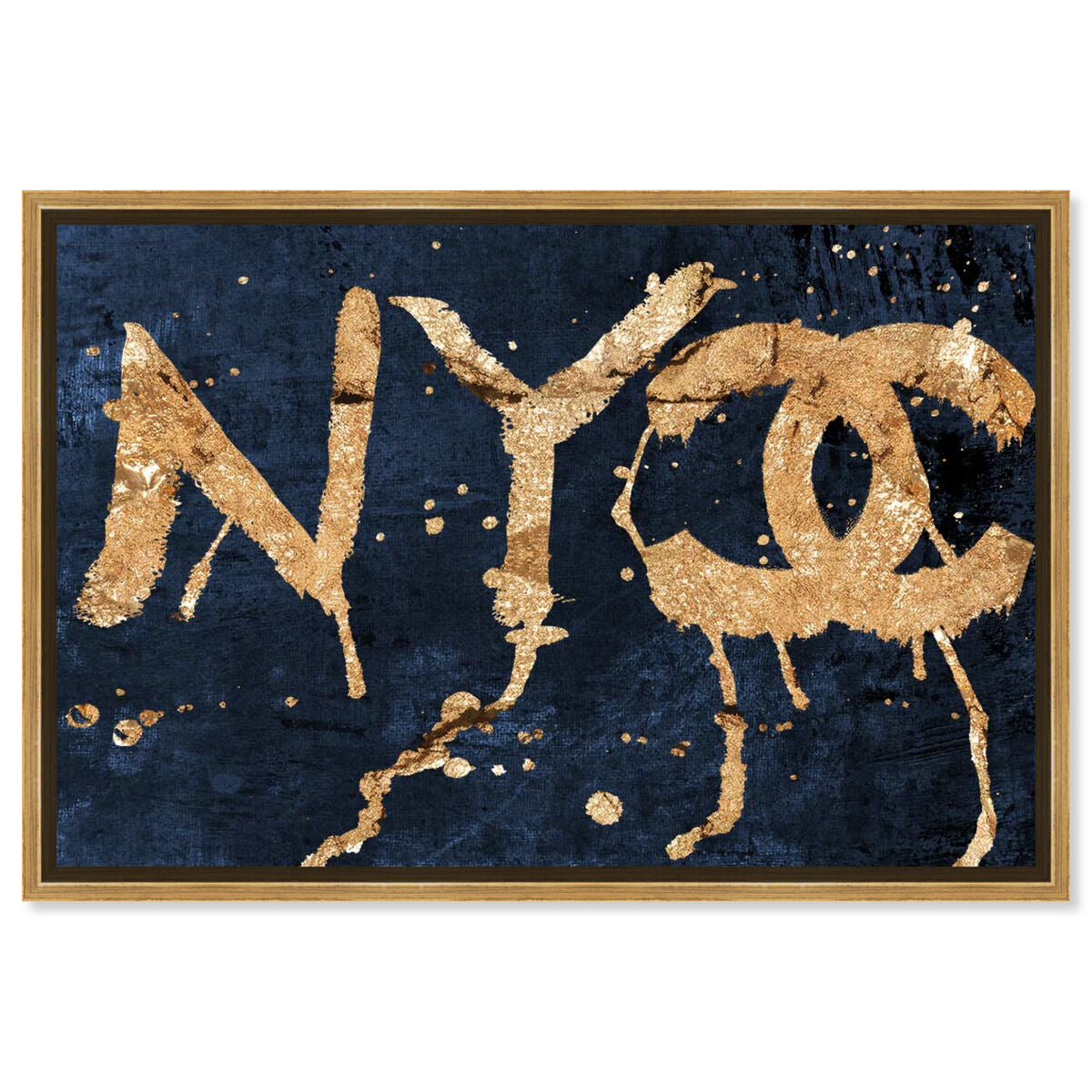 54x36/Framed Canvas/PSGLD